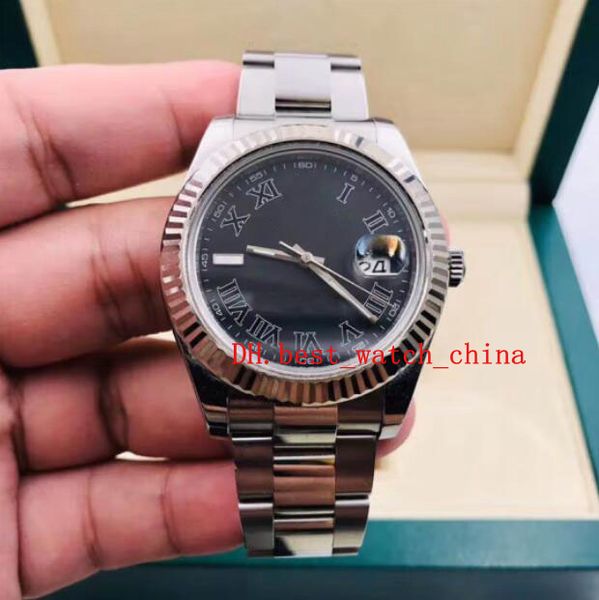 

nine dials to choose from watch asia 2813 sport 126334 116334 41mm diameter fully automatic mechanical silver face sapphire date just a chri, Slivery;brown
