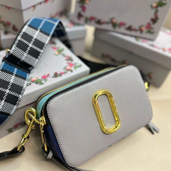 

shoulder crossbody bag designer handbag women m wide shoulder strap j fashion color matching camera messenger bags