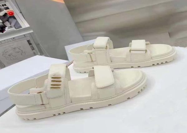 

evel woman sandals luxury crystal calf leather classic fashion super star casual slipper designer women platform sandal size 4694121, Black