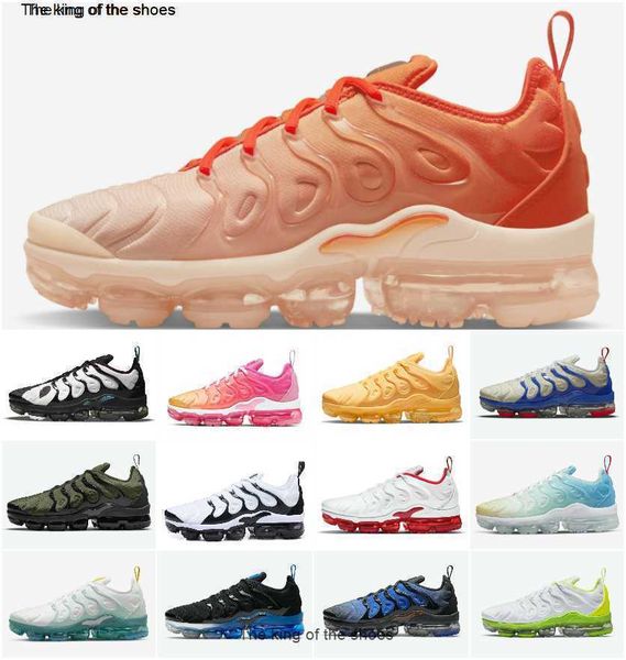 

2023 air vapores max plus tn running shoes mens women terrascape all black griffey reflective grey white blue orange gradients since 1972