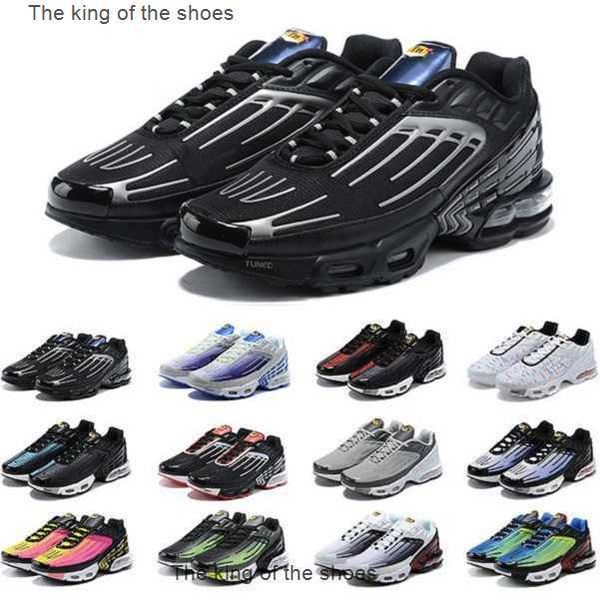 

black iridescent blue red star tn plus 3 iii running shoes tn 3 chaussures hyper green og purple nebula mens trainers sports sneakers
