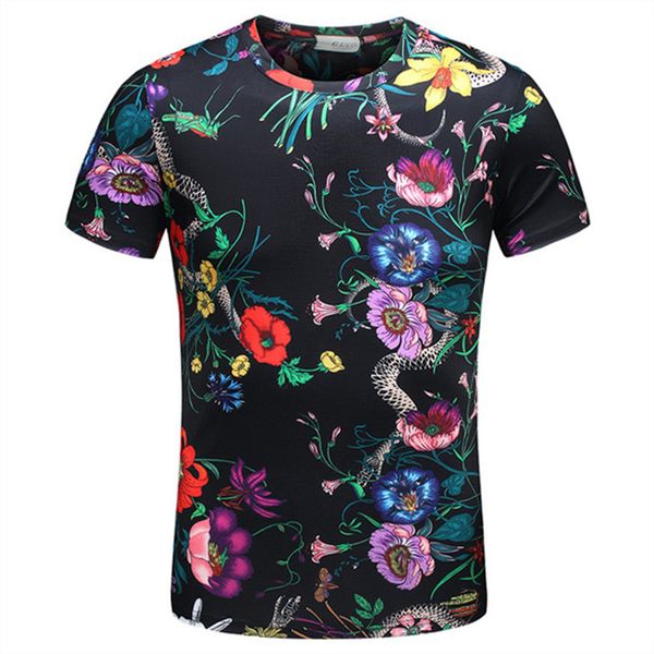 

luxury mens designer t shirt black red letter printed shirts short sleeve fashion brand designer tees p595, White;black