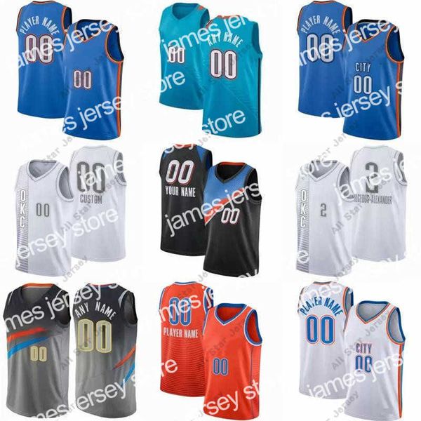 

basketball jerseys basketball jerseys custom shai 2 gilgeous-alexander basketball jerseys 7 chet holmgren 3 josh giddey darius bazley luguen, Black;red