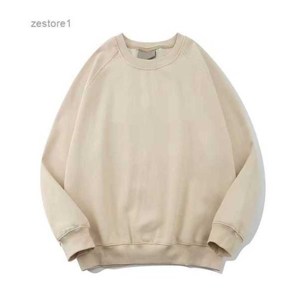 

2022 designer men women knitting essentia sweater hoodie winter oversize autumn fear ess silicon skateboard high god hoody hooded wqbx, Black
