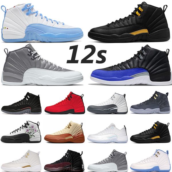 

12 basketball shoes jumpman 12s men women sport trainer black taxi stealth hyper royal a ma maniere utility bowl mens sneaker trainers
