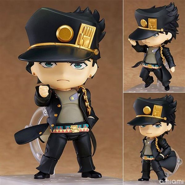 

10cm jojos bizarre adventure kujo jotaro action figure toys doll christmas gift with box t200704239w