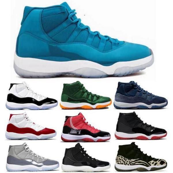 

11 basketball shoes jumpman playoffs bred concord columbia cherry cool grey midnight navy 11s 2023 men woman sports trainers sneakers
