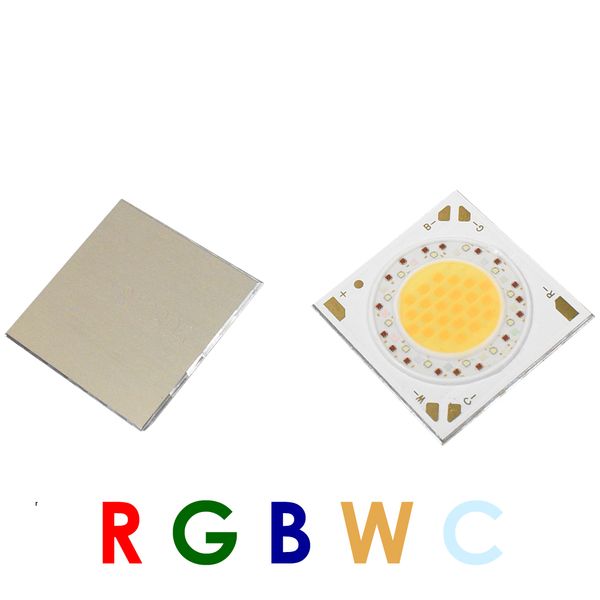 

5in1 led chip rgbwc light bead multiple color high power cob 30w 50w 60w 80w 150w for emitter pflood lamp diy lighting components diode