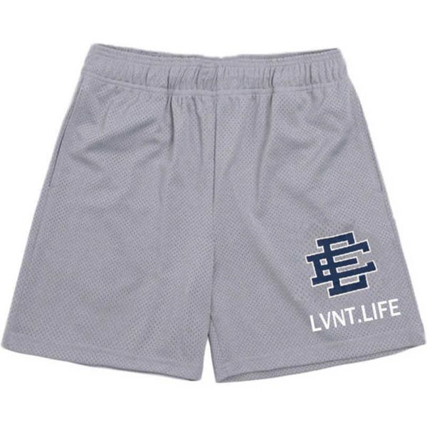 

luxury ee men's fashion shorts eric emanuel basic short new york city skyline men women jog pant fitness casual train run sports pants, White;black