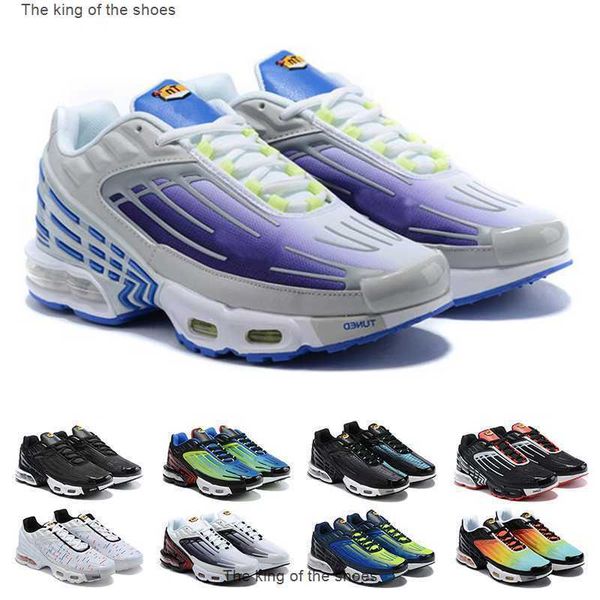 

tn plus se mens trainers women running shoes chaussures iii triple white black iridescent green og usa neon sneakers sports 36-45