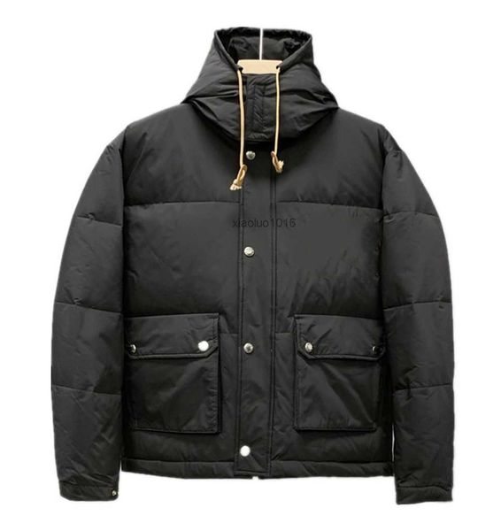 

new womens down jackets fashion mens puff jacket hooded designer parkas zipper pocket nylon coat warm drawstring letter winter outwear black