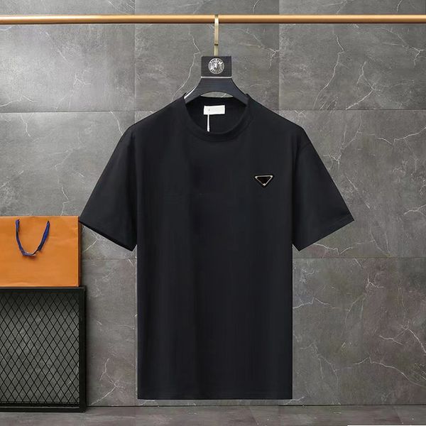 

man designers summer men's t shirt tshirts polo pullover sweatshirts high fashion tees casual man spring crew neck lettered short sleev, White;black