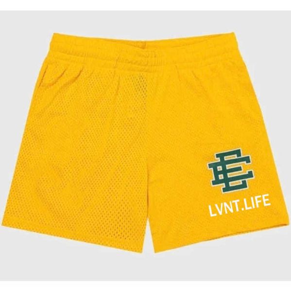 

men's luxury fashion ee shorts eric emanuel basic short new york city skyline men women jog pant fitness casual train run sports pants, White;black
