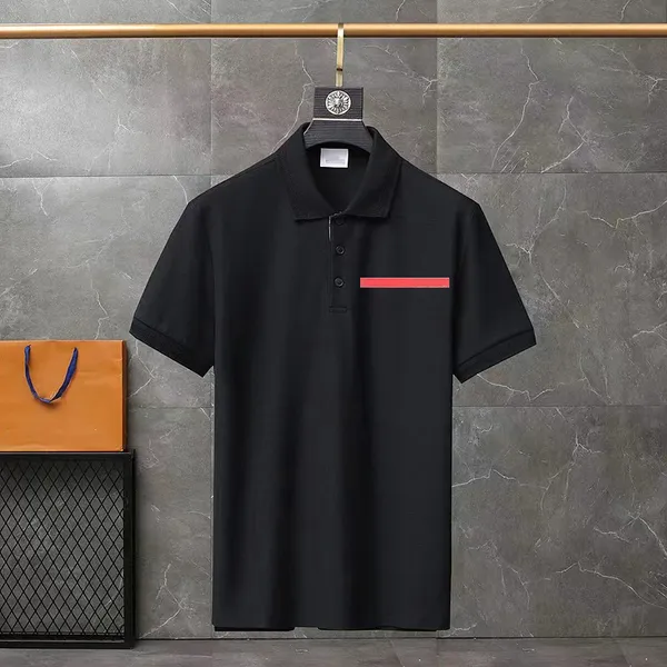 

designer man spring men's summer polos t shirt tees high-end stylist letter cotton v neck men tees woman tshirts luxury casual couple, White;black