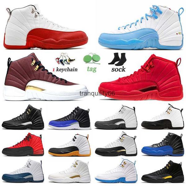

12 jumpman basketball shoes retro big size 40-47 jorda 12 12s men women sneakers trainers sports flower white black dark grey utility grind