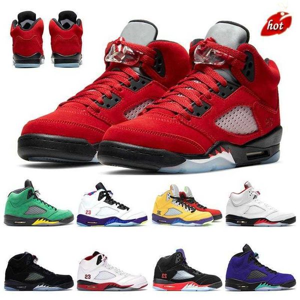 

5s amg men 5 basketball shoes stealth 2.0 oreo fire raging red jade horizon blue bird sail racer blue metallic green bean anthracite