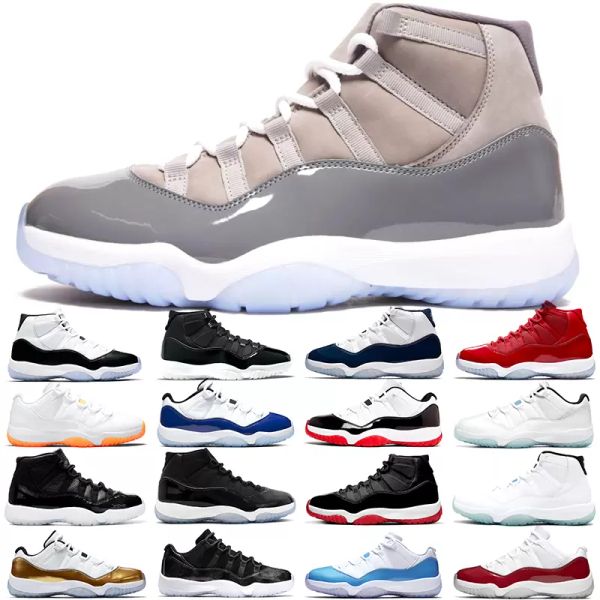 

2023 men women jumpman basketball shoes 11s legend blue black and silver devil low bright citrus flint hyper royal reverse flu game twist tr
