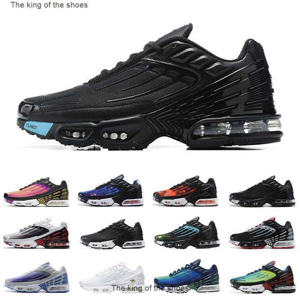 

tn plus 3 se men chaussures iii running shoes iridescent green triple white black neon mens womens sneakers sports trainers 36-45