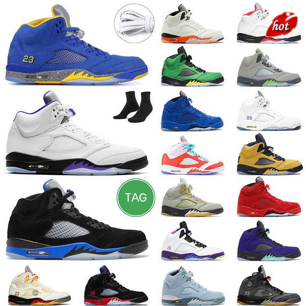 

5s amg metallic white cement 5 retro men basketball shoes fire red suede mars for her jumpman 5 easter mens sport trainer sneakers
