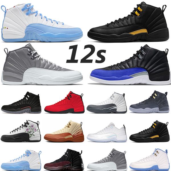 

12 basketball shoes jumpman 12s men women sport trainer black taxi stealth hyper royal a ma maniere utility reverse flu game twist mens