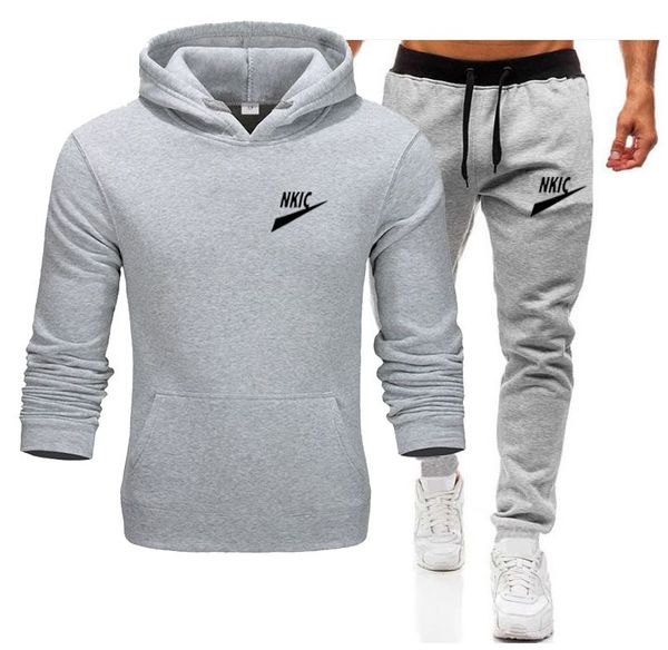

Men's Sets Sportswear Tracksuits Two Piece Sets Autumn Male Sweatshirt Sets Sweatshirt Pants Men Brand Clothing Brand LOGO Print