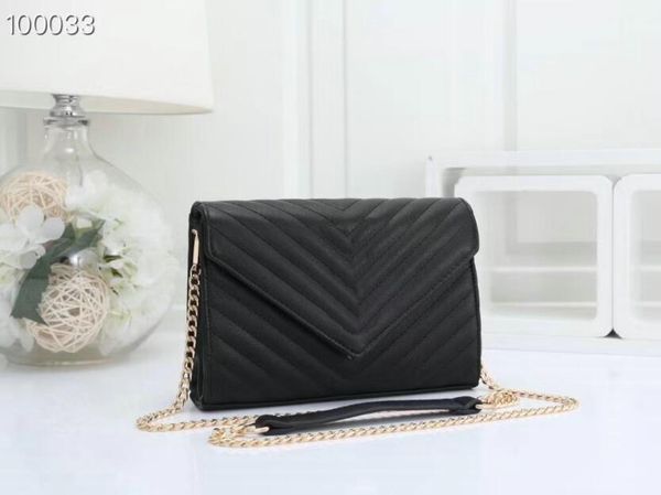 

designer shoulde bag totes handbags gold chain crossbody bag calfskin classic diagonal stripes quilted chains medium cross body purse