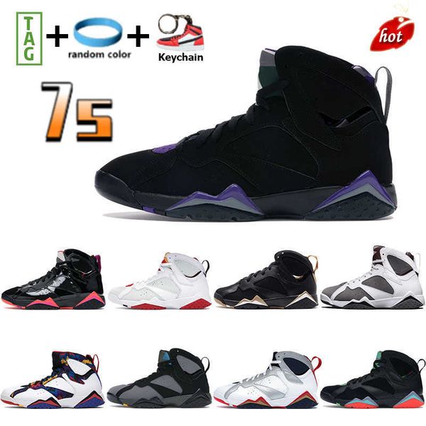 

sneakers amg 7 7s men basketball shoes sports trainers hare black patent flint raptors golden moments white metallic silver og mens