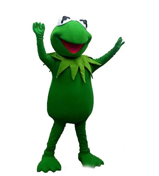 

2022 new frog mascot costume halloween cartoon, Red;yellow