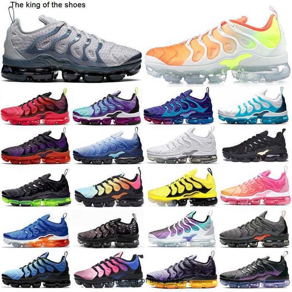 

tn plus se cool grey mens running shoes triple black hyper violet gray wolf anthracite hornets aqua sports trainers sneakers shoes 36-45