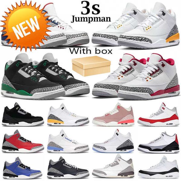 

dress shoes new with box basketball shoes racer blue 3s jumpman 3 men cardinal red pine green hall of fame court purple laser orange trainer, Black
