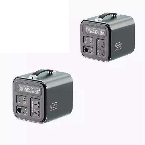 

220 v volt portable power bank rechargeable battery batteries 600 watt portable solar generator for laphouse home camping