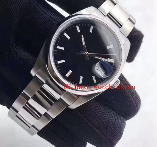 

m115200-0004 watch automatic mechanical men's watch 36mm asia 2813 sport sapphire glass, Slivery;brown