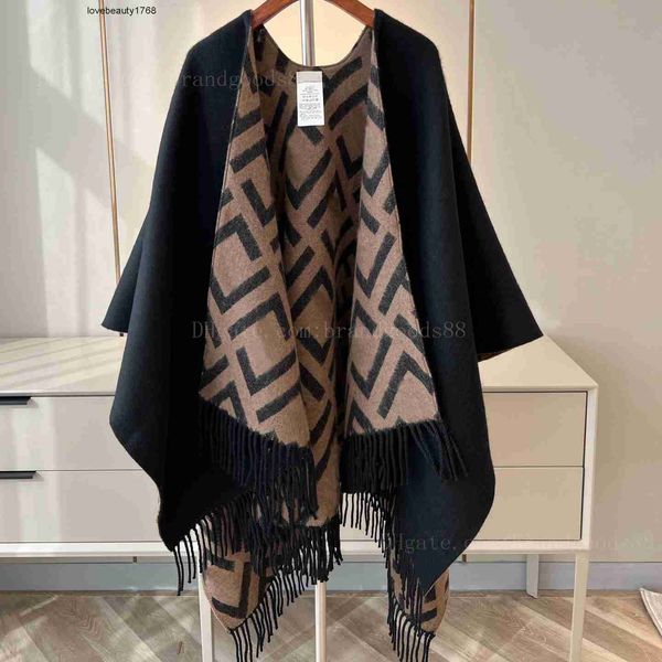 

23original quality jacquard cashmere and wool designer scarf shawl for women classic f fashion luxury winter scarves wholesale big size, Blue;gray