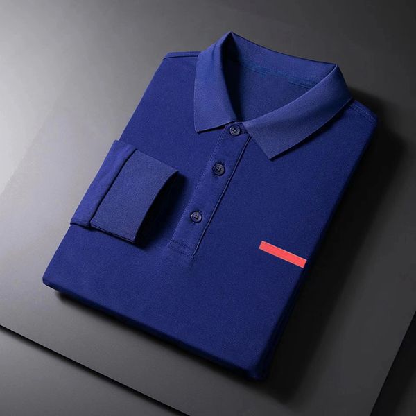 

t men's polos designers polo shirt pullover tees jackets fashion man jacket high end long sleeve tshirts sweatshirt men women's sp, White;black