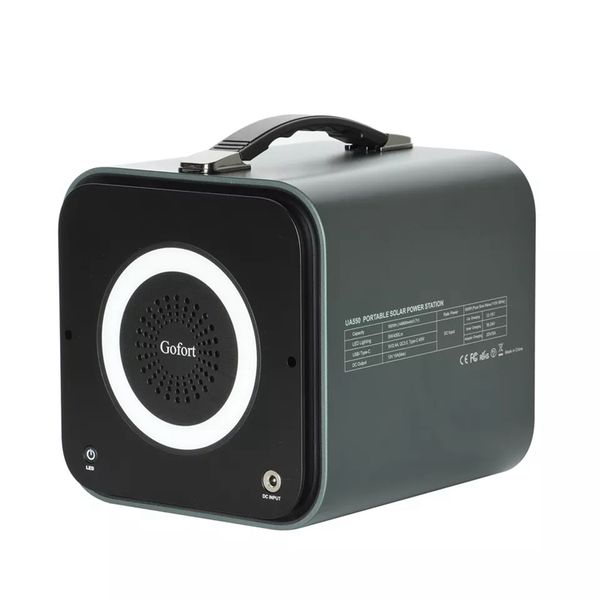 

220 v volt portable power bank rechargeable battery batteries 600w portable solar generator for laphouse home camping