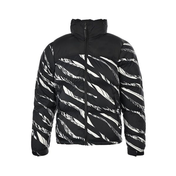 

european and american men's down jacket new thickened designer bag warm outdoor fashion simple solid color black red white blue multi c