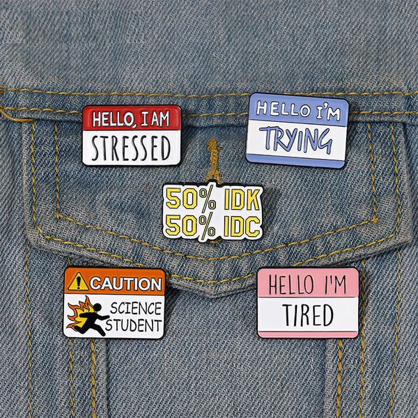 

enamel pins custom brooches lapel badges funny jewelry gift for kids friends, Blue