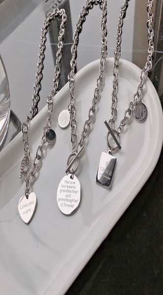 

classic designer luxury pendant necklaces fashion for man woman highly quality women party wedding lovers gift hip hop jewelry gir5441621, Silver