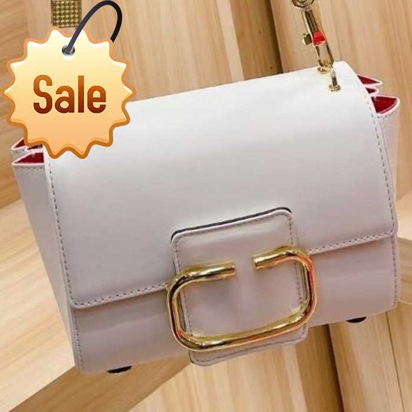 

luxury designer handbag 2023 new rivet calfskin women's one shoulder portable diagonal span retro hardware size 20 15cm factory direct