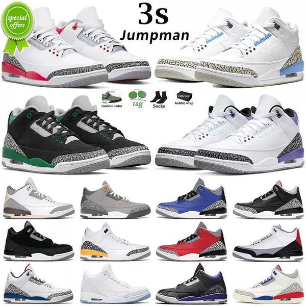 

jumpman 3 mens basketball shoes 3s sneakers cardinal red pine green racer blue cool grey court purple laser orange outdoor men sports