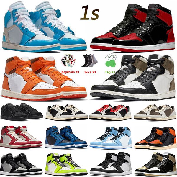 

arrival 2023 men starfish 1 basketball shoes university blue high dark mocha bred patent ts x low black phantom unc twist mens women