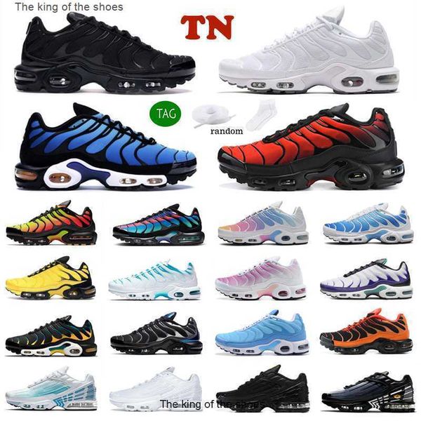 

tn plus running shoes women triple white black red hyper blue oreo plus 3 tennis breathable mens trainers sports sneakers size 36-46