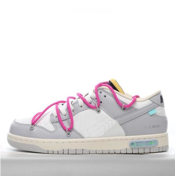 

box with retro excellent 2023 designer ow men women running sports shoes no.1-50 lot the offs white sb dunks low skate university blue fragm, Black