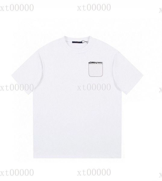 

23ss designer letter printed t shirts tee sweatshirt fashion high street short sleeves summer casual t-shirt breathable men women crew neck, Black;brown