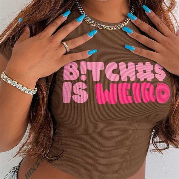 

2023 summer designer womens t-shiret round neck short sleeve letter print fashion women clothing, White
