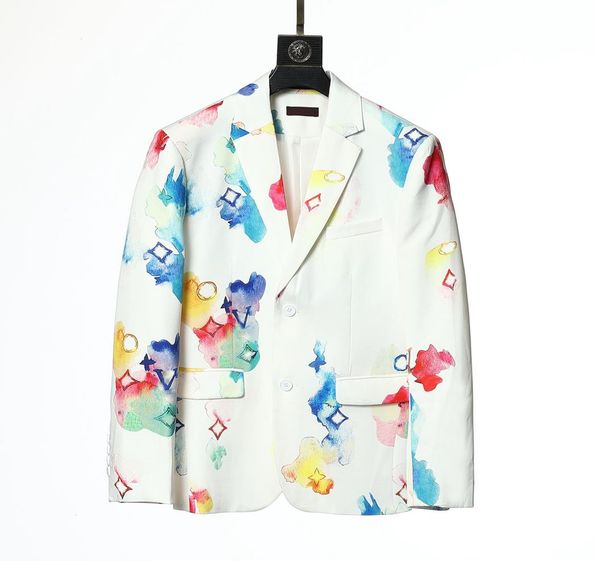 

men039s suits blazers classic striped printed velvet suit jacket men autumn single button mens casual coats streetwear brand 2727753, White;black