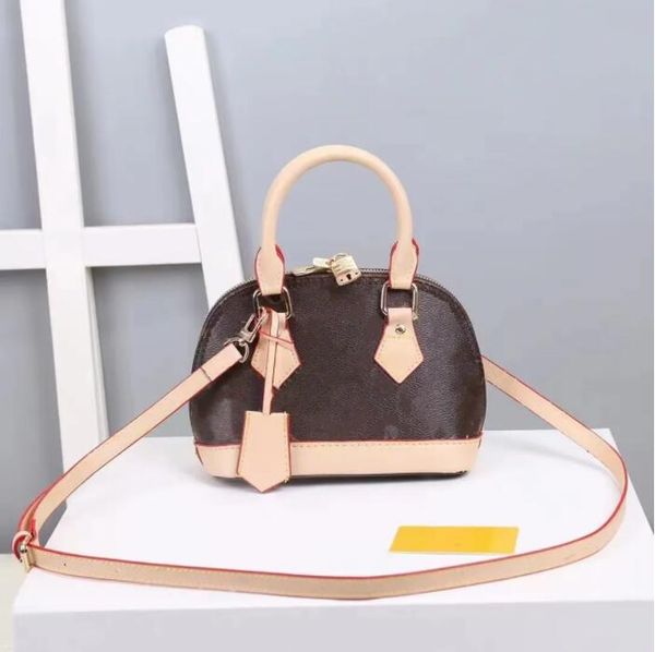 

cc alma bb shell bag women shoulder bags designer luxury crossbody bag fashion women's chain messenger leather handbag classic style