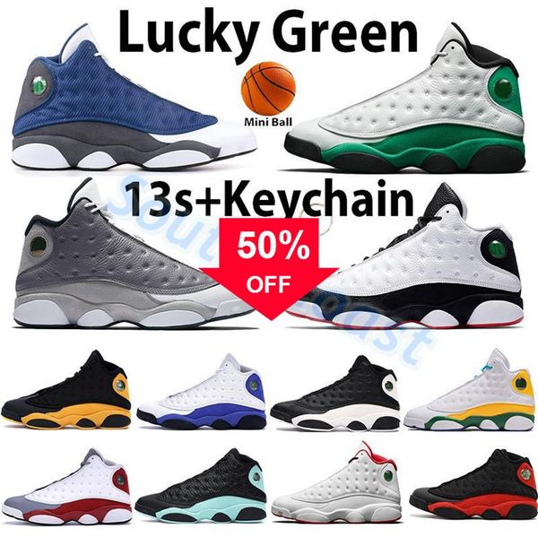 

13 13s basketball shoes flint court purple starfish lucky green obsidian grey toe chicago playoffs he got game men women sport287p