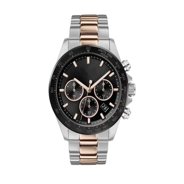 

new men's hero sport lux two-tone watch hb1513757244t, Slivery;brown