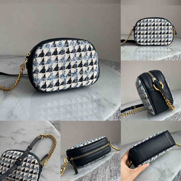 

womens evening bags camera shoulder women houndstooth handbag leather crossbody designer s female retro purses 220331